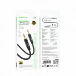 Cablu Audio 3.5mm - 3.5mm Borofone BL22 Dignity, 1m, Negru