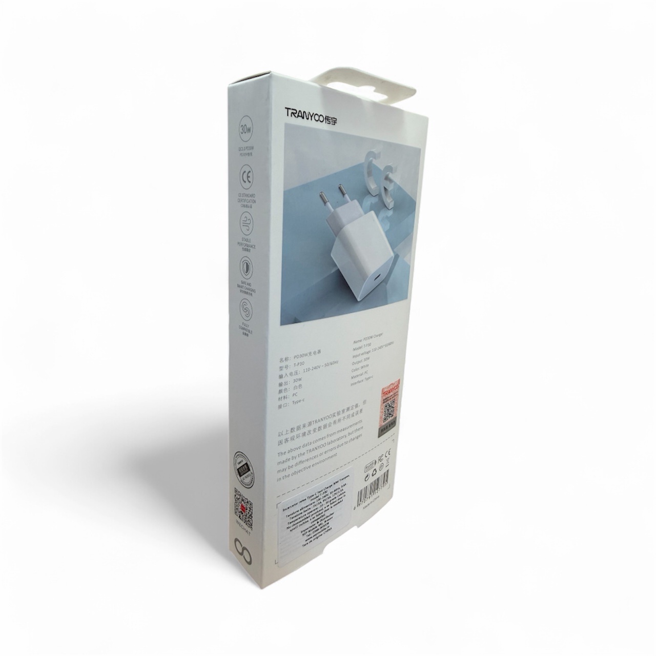 Încărcător rețea fast charge TRANYOO 30w - imagine 2