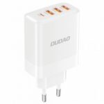 Incarcator Retea Dudao A5HEU, 20W, 3A, 1 x USB-C - 3 x USB-A, Alb