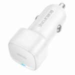 Incarcator Auto Borofone BZ34A Cloud, 20W, 3A, 1 x USB-C, Alb